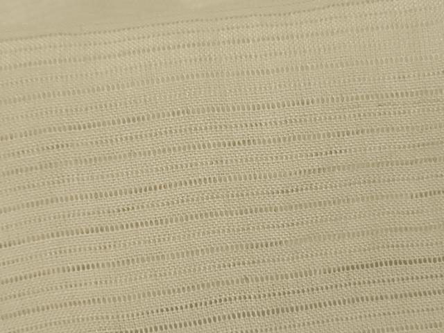 平和屋着物＊夏物　長襦袢　絽　鳥の子色　正絹　逸品　AABH2480jd