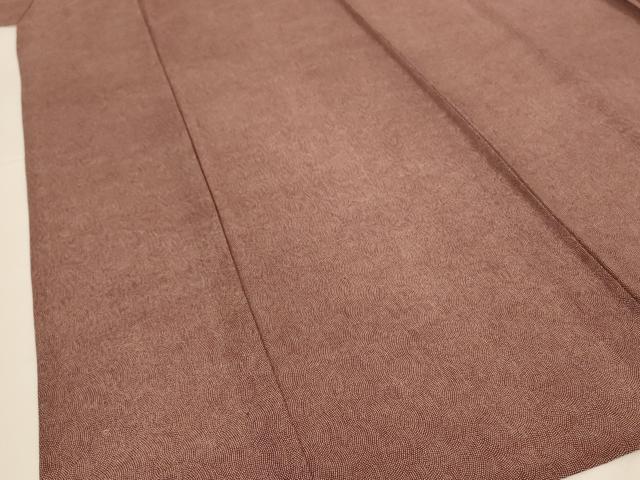 平和屋着物＊夏物 江戸小紋 絽 鮫小紋柄 正絹 逸品 AABH2485jd