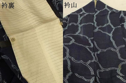 平和屋着物＊夏物　紗紬　花尽くし　正絹　逸品　AABH2490jd