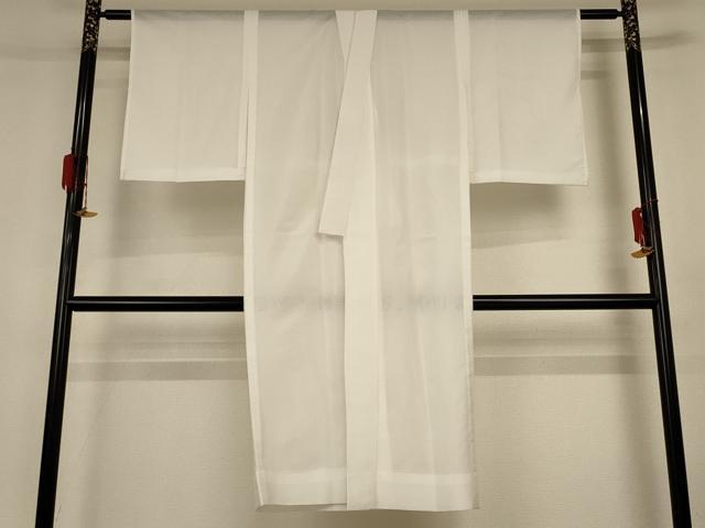 平和屋着物＊夏物　長襦袢　絽　白色　洗える着物　AABH2493jd