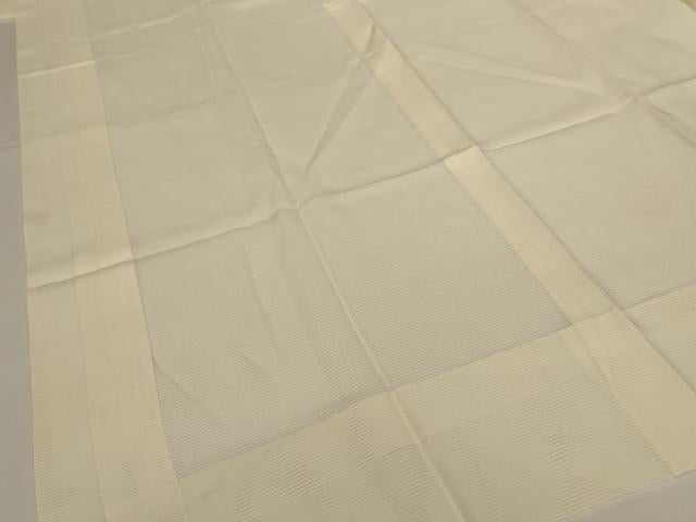 平和屋着物＊夏物 長襦袢 絽 鳥の子色 正絹 逸品 AABH2494jd