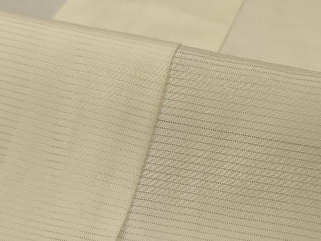 平和屋着物＊夏物 長襦袢 絽 鳥の子色 正絹 逸品 AABH2494jd