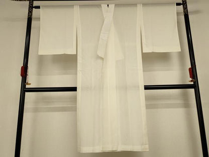 平和屋着物＊夏物 長襦袢 絽 鳥の子色 洗える着物 AABH2497jd