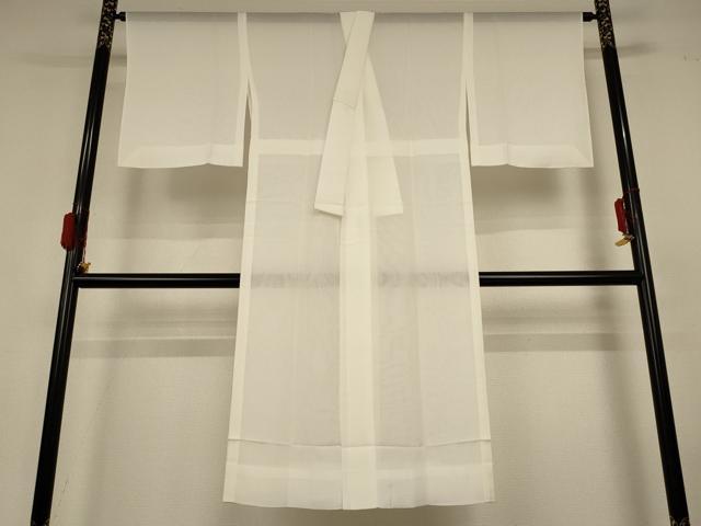 平和屋着物＊夏物 長襦袢 絽 白色 正絹 逸品 AABH2500jd