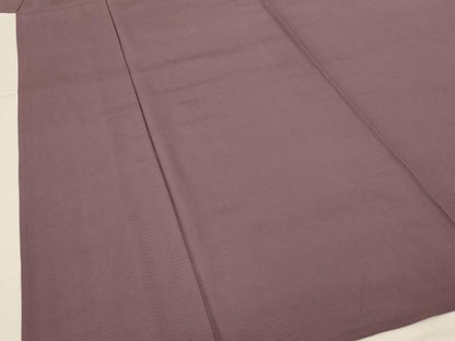 平和屋着物＊夏物 色無地 絽 鳩羽鼠色 正絹 逸品 AABH2514jd