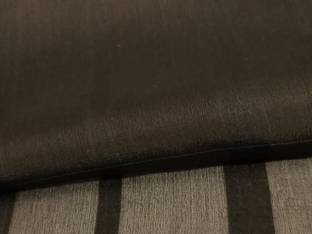 平和屋着物＊夏物 小紋 紗 縞 正絹 逸品 未使用 AABH2517jd