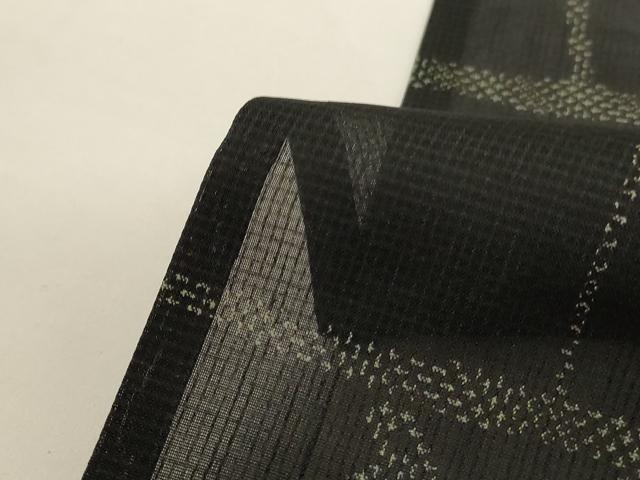 平和屋着物＊夏物 小紋 紗 舞蝶文 洗える着物 AABH2532jd