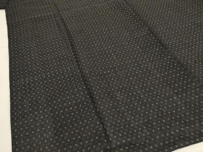 平和屋着物＊夏物 男性 上布 絣柄 麻 逸品 AABH2534jd