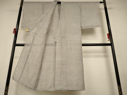 平和屋着物＊夏物　男性　小千谷ちぢみ　120亀甲　総詰め　麻　逸品　AABH2550jd