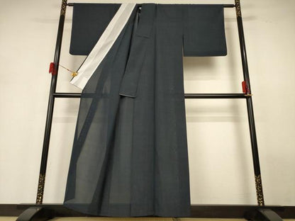 平和屋着物＊夏物 本場大島紬 夏大島 亀甲柄 証紙付き 正絹 逸品 AABH2555jd