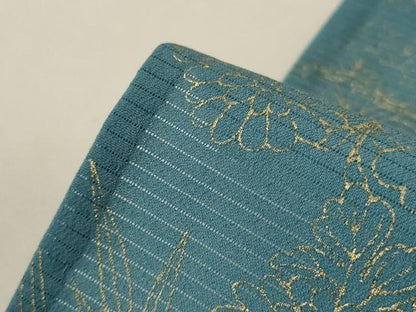 平和屋着物＊夏物 訪問着 絽 刺繍 辻が花 金彩 洗える着物 AABH2556jd