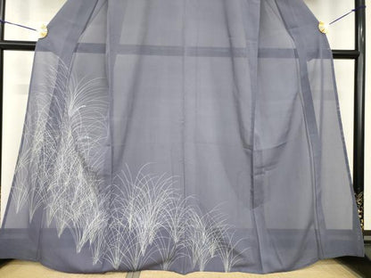 平和屋着物＊夏物 訪問着 絽 草花文 正絹 逸品 AABH2564ck