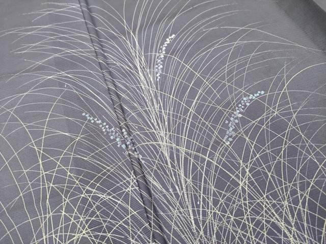 平和屋着物＊夏物 訪問着 絽 草花文 正絹 逸品 AABH2564ck