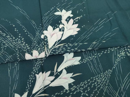 平和屋着物＊夏物 訪問着 絽 草花文 正絹 逸品 AABH2566ck