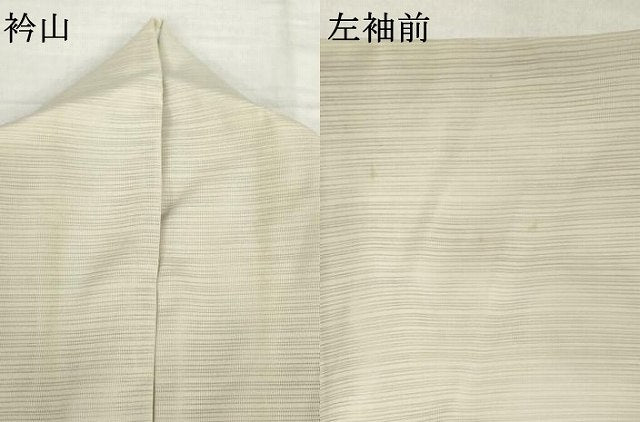 平和屋着物＊夏物　訪問着　変わり絽　笹文　洗える着物　AABH2575ck