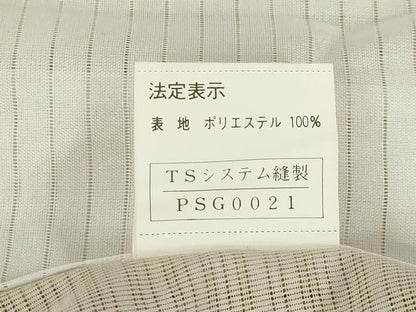 平和屋着物＊夏物　訪問着　変わり絽　笹文　洗える着物　AABH2575ck