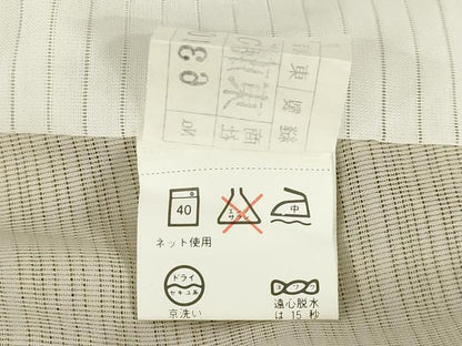 平和屋着物＊夏物　訪問着　変わり絽　笹文　洗える着物　AABH2575ck
