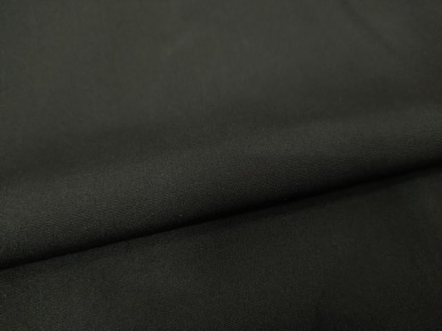 平和屋着物●男性　黒紋付・羽織セット　正絹　逸品　AABH2630ck