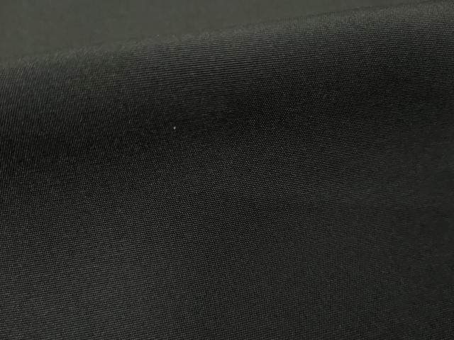 平和屋着物●男性　黒紋付・羽織セット　正絹　逸品　AABH2630ck