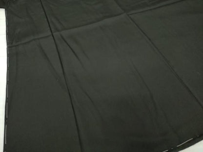 平和屋着物●男性　黒紋付・羽織セット　正絹　逸品　未使用　AABH2636ck