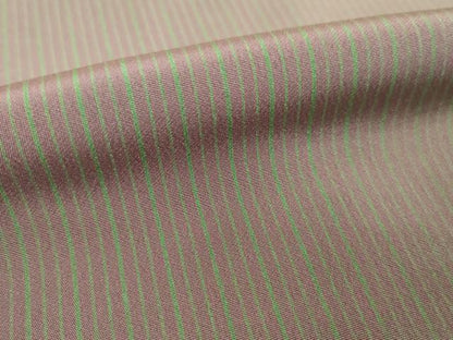 平和屋着物●長襦袢　無双仕立て　縞　正絹　逸品　未使用　AABH2639ck
