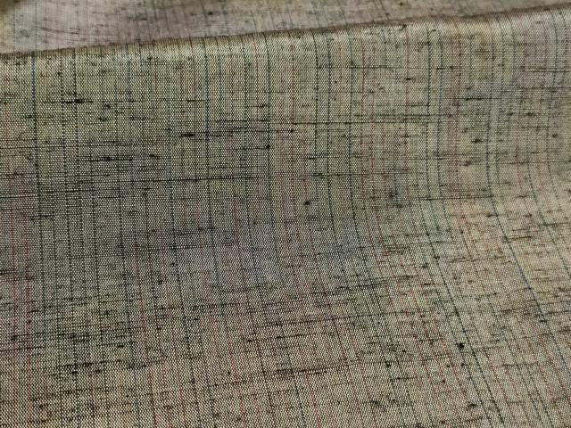 平和屋着物■上質な紬　霞文　暈し染め　正絹　逸品　AABH2672ja