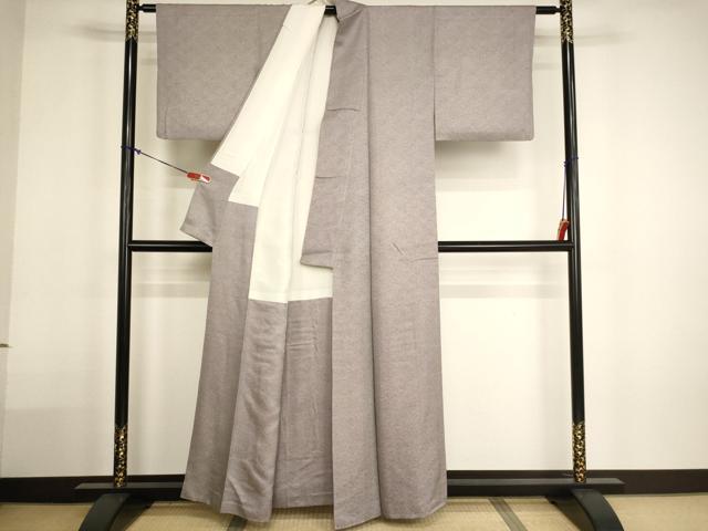平和屋着物■江戸小紋 鮫小紋柄 正絹 逸品 AABH2687ja