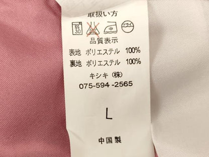 平和屋着物■小紋　雲取り花文　洗える着物　AABH2701ja
