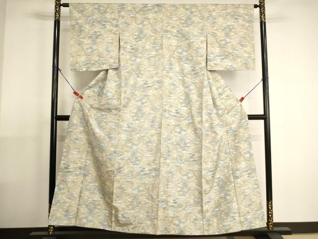 平和屋着物■上質な紬 樹林文 正絹 逸品 AABH2715ja