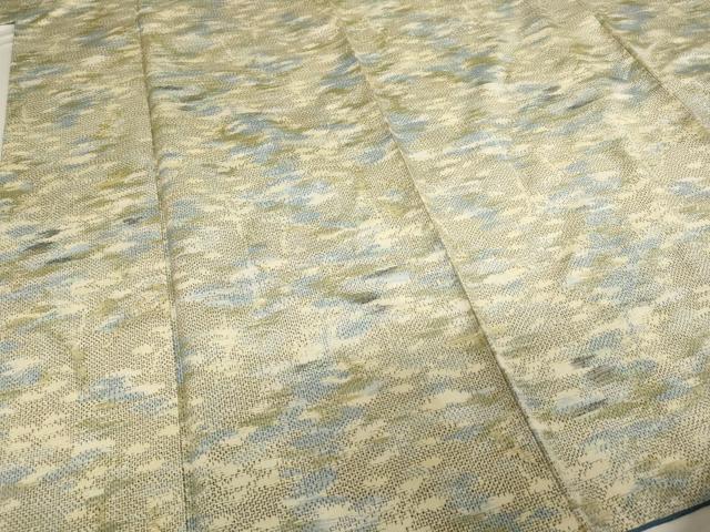 平和屋着物■上質な紬 樹林文 正絹 逸品 AABH2715ja