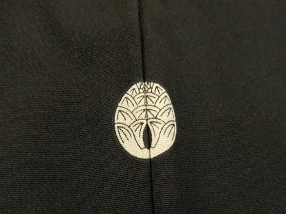 平和屋着物■豪華黒留袖 作家物 風景文 正絹 逸品 AABH2719ja