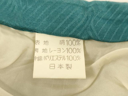 平和屋着物[]七五三　男の子　3歳　一つ身　祝着・被布セット　鷹　松　金彩　正絹　逸品　AABH2806ja