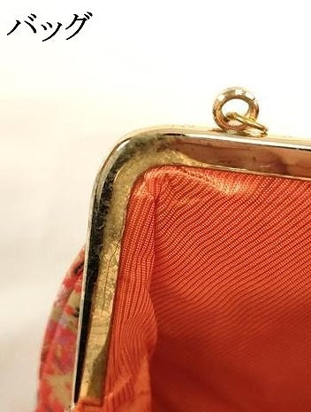 平和屋着物[]七五三　女の子　和装小物セット　草花文　金糸　逸品　AABH2825ja