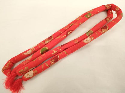 平和屋着物[]七五三　女の子　和装小物セット　光琳菊　金糸　逸品　AABH2826ja