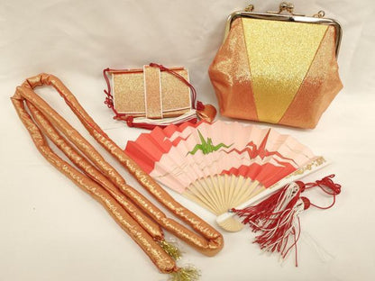 平和屋着物[]七五三 女の子 和装小物セット 金糸 逸品 AABH2828ja