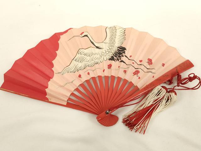 平和屋本店[]七五三 女の子 和装小物セット 飛鶴花文 金糸 箱付き 逸品 AABH2830ja