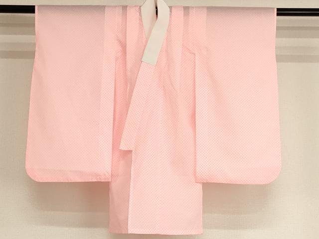 平和屋着物[]七五三　女の子　３歳　祝着　三つ身　長襦袢（単衣）・被布セット　花蝶手毬文　暈し染め　金彩　AABH2912ja