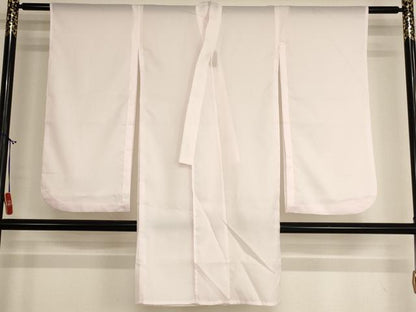 平和屋着物[]七五三　女の子　７歳　祝着　四つ身　長襦袢（単衣）セット　御所車花文　暈し染め　金彩　AABH2916ja