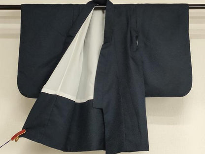平和屋着物[]七五三　男の子　5歳　祝着・羽織セット　鷹　吉祥松文　暈し染め　金彩　AABH2948ja