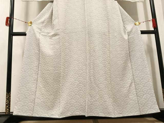 平和屋着物●訪問着　総絞り　青海波　正絹　逸品　AABH3018ph 平和屋着物○訪問着 総絞り 青海波 正絹 逸品 AABH3018ph