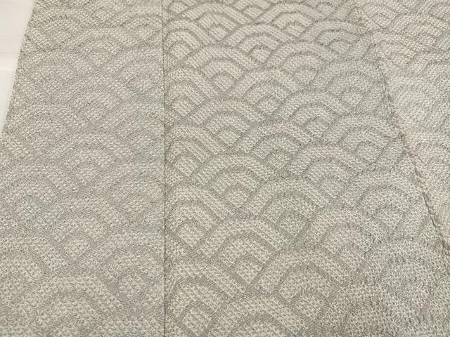 平和屋着物●訪問着　総絞り　青海波　正絹　逸品　AABH3018ph 平和屋着物○訪問着 総絞り 青海波 正絹 逸品 AABH3018ph