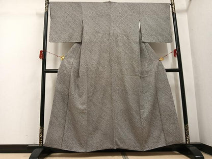 平和屋着物●大変加工の良い総絞り小紋　まるやま扱い　正絹　逸品　AABH3040ph