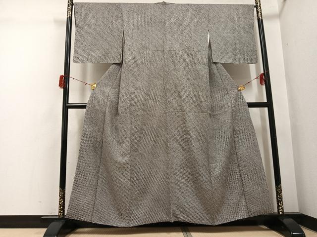 平和屋着物●大変加工の良い総絞り小紋　まるやま扱い　正絹　逸品　AABH3040ph