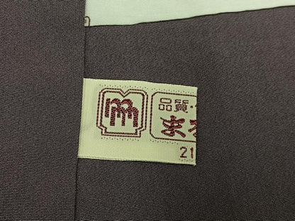 平和屋着物●大変加工の良い総絞り小紋　まるやま扱い　正絹　逸品　AABH3040ph