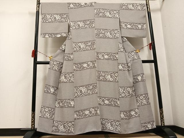 平和屋着物●上質な小紋　辻が花　正絹　逸品　AABH3045ph 平和屋着物○上質な小紋 辻が花 正絹 逸品 AABH3045ph