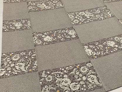 平和屋着物●上質な小紋　辻が花　正絹　逸品　AABH3045ph