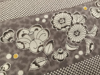 平和屋着物●上質な小紋　辻が花　正絹　逸品　AABH3045ph