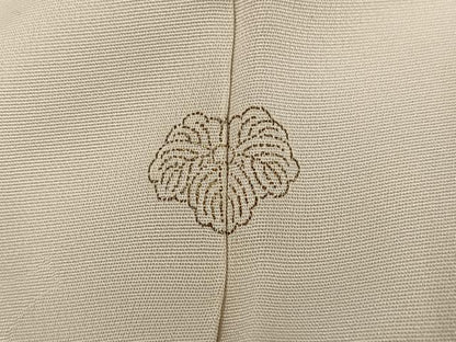 平和屋着物●訪問着　草花文　正絹　逸品　AABH3061ph