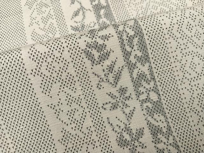 平和屋着物●塩沢紬　花間道　正絹　逸品　未使用　AABH3065ph