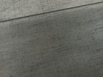 平和屋着物●上質な紬　色無地　鼠色　正絹　逸品　未使用　AABH3067ph